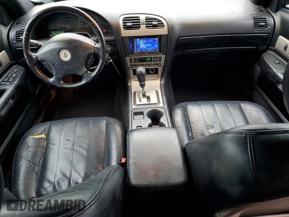 2003 Lincoln LS with VIN 1LNHM86SX3Y699279, listed as a Copart auction lot 52012445 with 123,055 mi miles and Salvage Title. Bid and sale history available at carsss.com. Image 8.