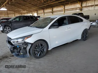 2021 Kia Forte GT-Line z VIN 3KPF34AD8ME299311, wystawiony jako Copart lot #55796255 z przebiegiem 57 554 mil mil oraz Szkoda całkowita • Salvage title. Historia ofert i sprzedaży dostępna na DreamBid. Obrazek 1.
