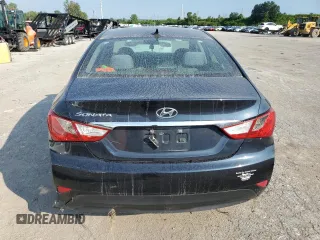 2014 Hyundai Sonata GLS with VIN 5NPEB4ACXEH913553, listed as a Copart auction lot 63059734 with 147,885 mi miles and Salvage Title. Bid and sale history available at carsss.com. Image 6.