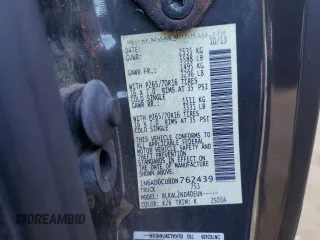 2013 Nissan Frontier SV z VIN 1N6AD0CU8DN762439, wystawiony jako Copart lot #48846055 z przebiegiem 47 374 mil mil oraz Szkoda całkowita • Salvage title. Historia ofert i sprzedaży dostępna na DreamBid. Obrazek 12.