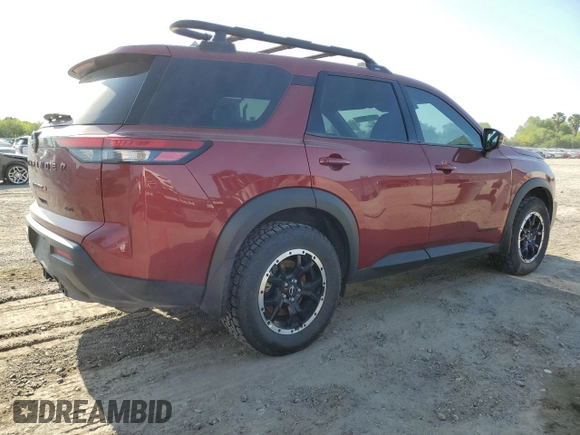 2024 Nissan Pathfinder Rock Creek с VIN 5N1DR3BD6RC258183, выставлен на аукционе Copart как лот 52715305 с пробегом 9 567 миль миль и Списание • Salvage title. История ставок и продаж доступна на DreamBid. Изображение 3.
