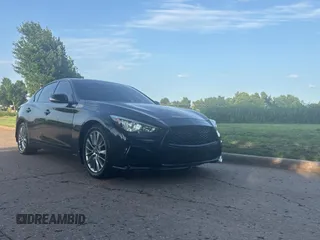 2018 Infiniti Q50 Luxe с VIN JN1EV7AP4JM590552, выставлен на аукционе Copart как лот 61691955 с пробегом 42 210 миль миль и Чистый • Clean title. История ставок и продаж доступна на DreamBid. Изображение 1.