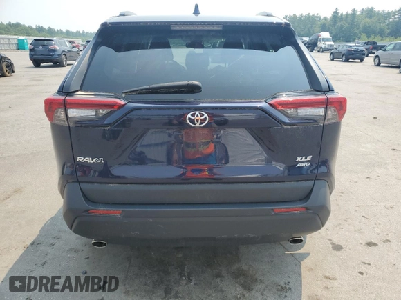 2019 Toyota RAV4 with VIN ME7796, listed as a Copart auction lot 63487955 with 39,466 mi miles and Salvage title. Bid and sale history available at DreamBid. Image 6.
