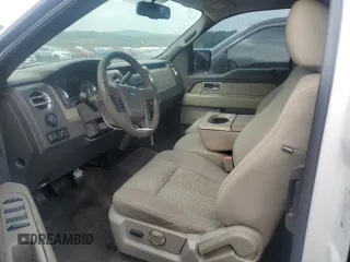 2010 Ford F-150 XL with VIN 1FTEX1E89AFB10260, listed as a Copart auction lot 57491885 with 185,044 mi miles and Salvage title. Bid and sale history available at DreamBid. Image 7.