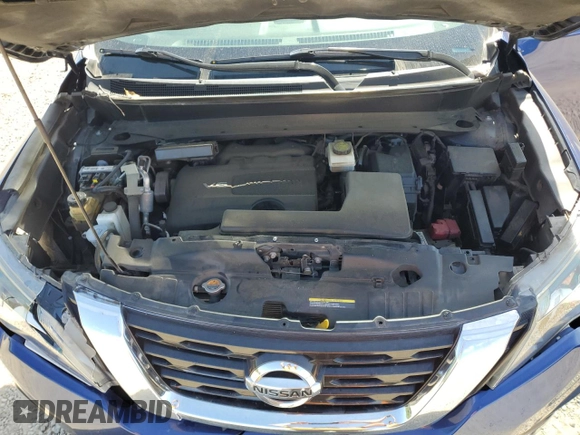 2020 Nissan Pathfinder SV with VIN 5N1DR2BNXLC593070, listed as a Copart auction lot 53845785 with 84,443 mi miles and Salvage title. Bid and sale history available at DreamBid. Image 12.