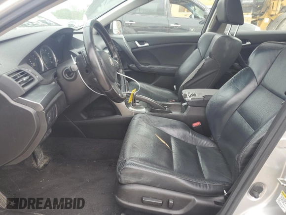 2012 Acura TSX Technology with VIN JH4CU2F63CC000665, listed as a Copart auction lot 55163745 with 234,814 mi miles and Salvage title. Bid and sale history available at DreamBid. Image 7.