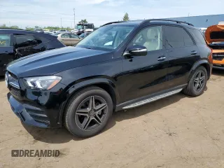 2022 Mercedes-Benz GLE 350 z VIN 4JGFB4KB6NA733953, wystawiony jako Copart lot #59224325 z przebiegiem 21 012 mil mil oraz Czysty tytuł • Clean title. Historia ofert i sprzedaży dostępna na DreamBid. Obrazek 1.