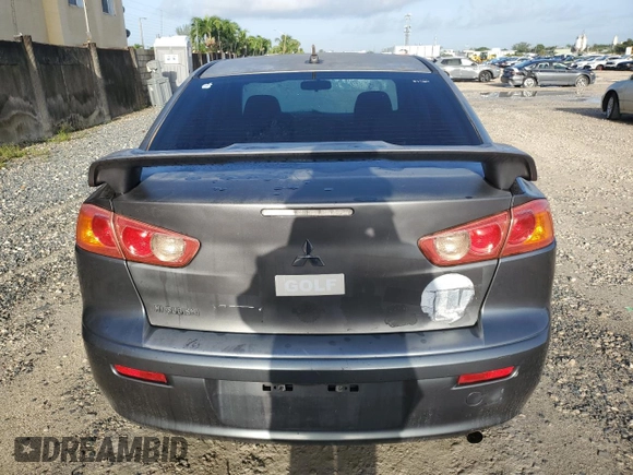 2008 Mitsubishi Lancer DE with VIN JA3AU26U78U009800, listed as a Copart auction lot 70451004 with 178,268 mi miles and Clean Title. Bid and sale history available at DreamBid. Image 6.