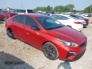 2021 Kia Forte GT-Line with VIN 3KPF34AD5ME400322, listed as a IAAI auction lot 42424425 with 114,654 mi miles and . Bid and sale history available at DreamBid. Image 1.