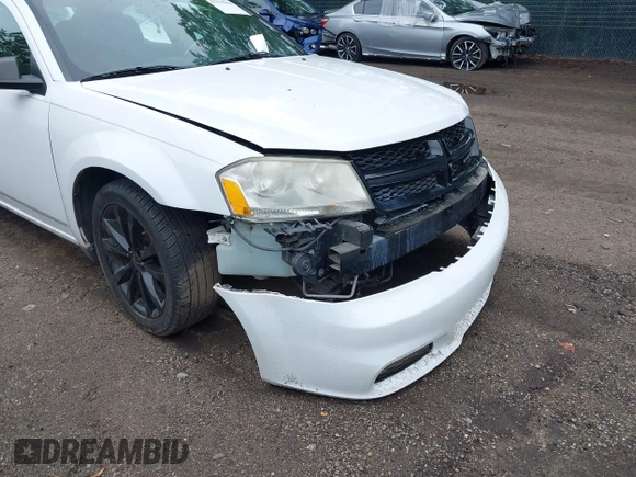 2014 Dodge Avenger SE with VIN 1C3CDZAB0EN148086, listed as a IAAI auction lot 42234364 with 200,650 mi miles and . Bid and sale history available at DreamBid. Image 6.