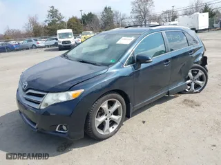 2013 Toyota Venza LE with VIN 4T3BK3BB4DU078768, listed as a IAAI auction lot 41801443 with 187,588 mi miles. Bid and sale history available at carsss.com. Image 2.