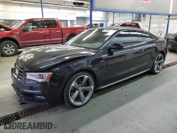 2015 Audi S5 Premium Plus z VIN WAUCGAFR4FA030980, wystawiony jako Copart lot #83390824 z przebiegiem 202 651 mil mil oraz Szkoda całkowita • Salvage title. Historia ofert i sprzedaży dostępna na DreamBid. Obrazek 1.