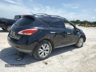 2011 Nissan Murano SL with VIN JN8AZ1MW8BW187782, listed as a Copart auction lot 65265294 with 0 mi miles and Salvage Title. Bid and sale history available at carsss.com. Image 3.