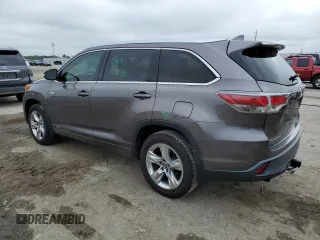 2016 Toyota Highlander Hybrid Limited with VIN 5TDDCRFH3GS017683, listed as a Copart auction lot 53097473 with 107,054 mi miles. Bid and sale history available at carsss.com. Image 2.