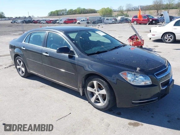 2012 Chevrolet Malibu 1LT with VIN 1G1ZC5E01CF198330, listed as a IAAI auction lot 42140421 with 119,740 mi miles and . Bid and sale history available at DreamBid. Image 1.