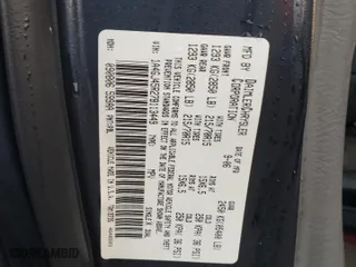 2007 Chrysler Town & Country SWB with VIN 1A4GJ45R27B113449, listed as a Copart auction lot 84227854 with 90,865 mi miles and Salvage Title. Bid and sale history available at carsss.com. Image 13.
