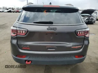 2019 Jeep Compass Trailhawk with VIN 3C4NJDDB0KT775734, listed as a Copart auction lot 50726555 with 81,812 mi miles and Salvage Title. Bid and sale history available at carsss.com. Image 6.