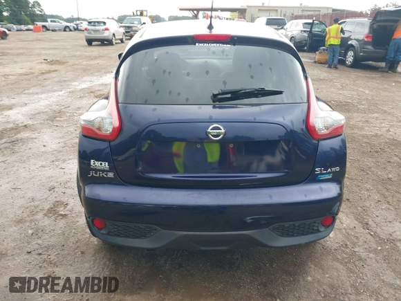 2015 Nissan Juke S with VIN JN8AF5MV3FT557180, listed as a IAAI auction lot 42481409 with 55,490 mi miles and . Bid and sale history available at DreamBid. Image 17.