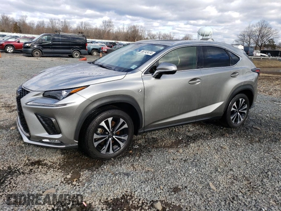 2021 Lexus NX with VIN JTJSARDZ8M2251603, listed as a Copart auction lot 86743474 with 30,408 mi miles and Salvage Title. Bid and sale history available at carsss.com. Image 1.