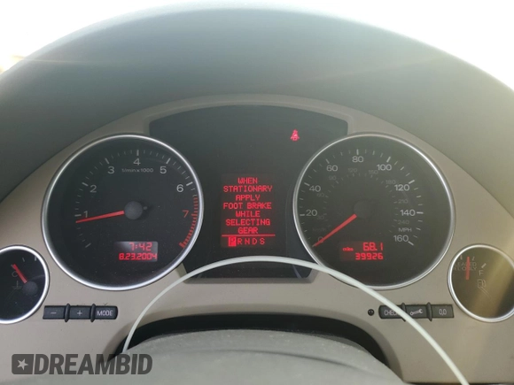 2005 Audi A4 3.0L with VIN WAUDT48H25K023878, listed as a Copart auction lot 75450864 with 39,926 mi miles and Salvage Title. Bid and sale history available at carsss.com. Image 9.