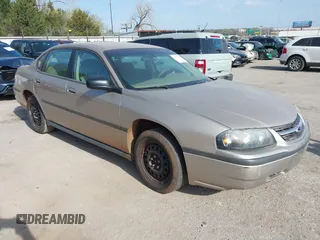 2003 Chevrolet Impala with VIN 2G1WF52E639434294, listed as a IAAI auction lot 41903249 with 167,947 mi miles and . Bid and sale history available at DreamBid. Image 1.