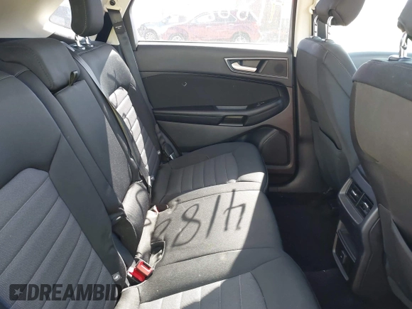 2017 Ford Edge SE with VIN 2FMPK4G95HBB33735, listed as a IAAI auction lot 41882934 with 1 mi miles. Bid and sale history available at carsss.com. Image 8.