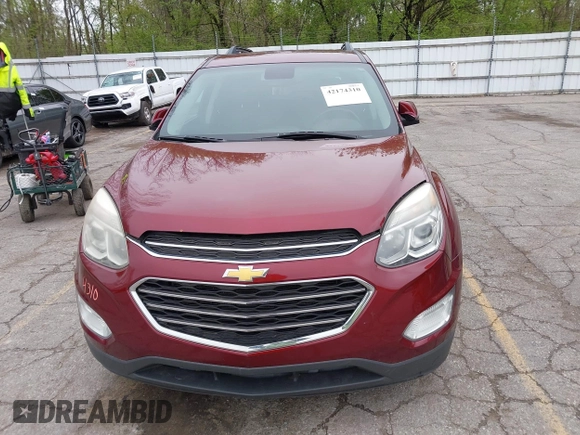 2016 Chevrolet Equinox LT with VIN 2GNFLFEK7G6187020, listed as a IAAI auction lot 42174310 with 144,441 mi miles and . Bid and sale history available at carsss.com. Image 13.