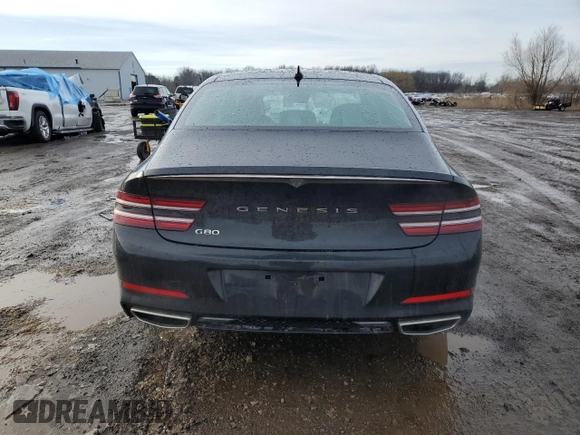 2021 Genesis G80 2.5T z VIN KMTGB4SC8MU078145, wystawiony jako Copart lot #47362105 z przebiegiem 45 642 mil mil oraz Szkoda całkowita • Salvage title. Historia ofert i sprzedaży dostępna na DreamBid. Obrazek 6.