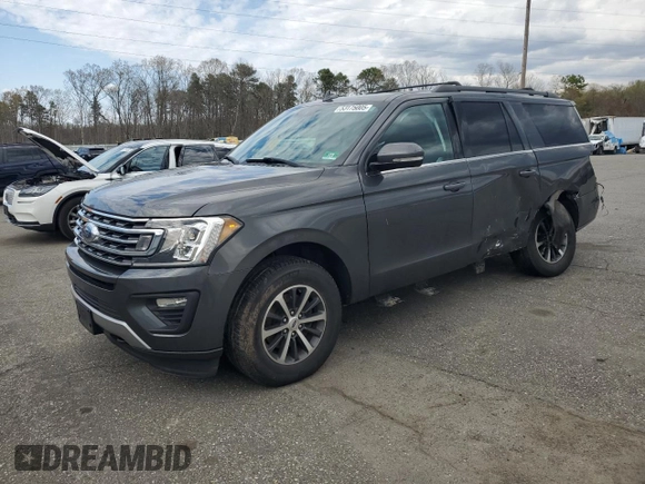 2018 Ford Expedition Max XLT with VIN 1FMJK1JT4JEA48274, listed as a Copart auction lot 53175005 with 132,477 mi miles and Salvage Title. Bid and sale history available at DreamBid. Image 1.