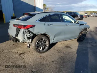 2024 Infiniti QX55 Luxe with VIN 3PCAJ5JR0RF102621, listed as a Copart auction lot 87123474 with Not Provided miles and Salvage Title. Bid and sale history available at DreamBid. Image 3.