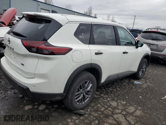2024 Nissan Rogue S with VIN 5N1BT3AB3RC742658, listed as a Copart auction lot 45231345 with Not Provided miles and Salvage Title. Bid and sale history available at DreamBid. Image 3.