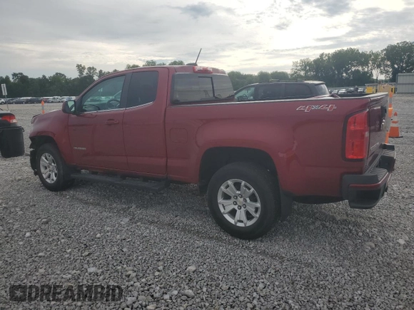 2017 Chevrolet Colorado 4WD LT with VIN 1GCHTCEN4H1323585, listed as a Copart auction lot 62183875 with 23,680 mi miles and Salvage title. Bid and sale history available at DreamBid. Image 2.