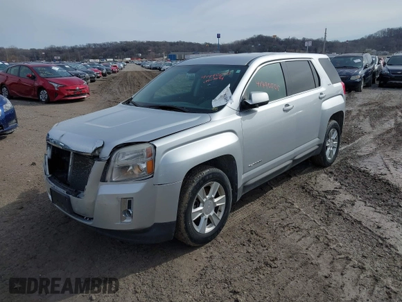 2010 GMC Terrain SLE-1 with VIN 2CTALBEW3A6407120, listed as a IAAI auction lot 41490505 with 188,906 mi miles. Bid and sale history available at carsss.com. Image 2.