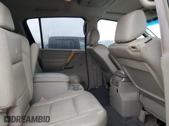 2007 Infiniti QX56 with VIN 5N3AA08A87N800110, listed as a Copart auction lot 49846735 with 147,362 mi miles and Salvage Title. Bid and sale history available at carsss.com. Image 11.