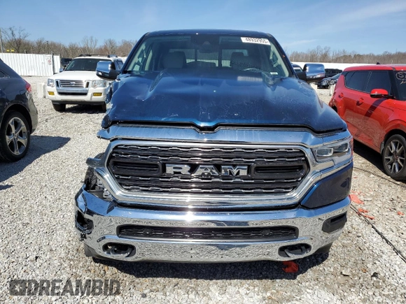 2022 Ram 1500 Limited with VIN 1C6SRFHT4NN121938, listed as a Copart auction lot 48932955 with 21,996 mi miles and Salvage title. Bid and sale history available at DreamBid. Image 5.