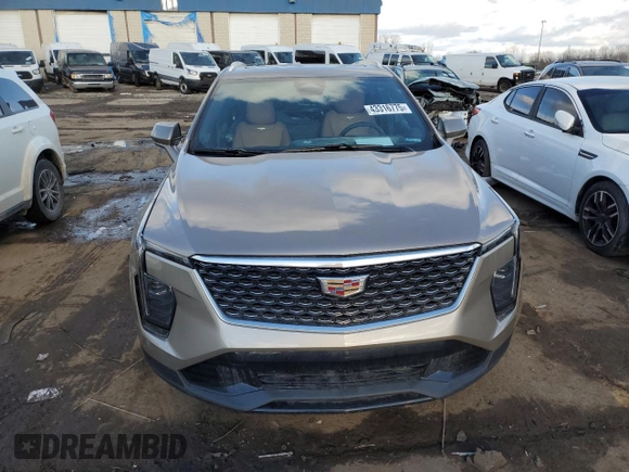 2024 Cadillac XT4 AWD Premium Luxury with VIN 1GYFZDR4XRF164616, listed as a Copart auction lot 43316775 with 11,009 mi miles and Clean Title. Bid and sale history available at carsss.com. Image 5.