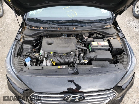 2019 Hyundai Accent Limited with VIN 3KPC34A35KE073086, listed as a Copart auction lot 46021413 with 2,391 mi miles. Bid and sale history available at carsss.com. Image 11.