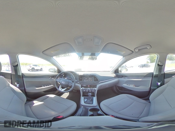 2020 Hyundai Elantra SEL with VIN 5NPD84LFXLH530114, listed as a Copart auction lot 53523765 with 30,367 mi miles and Salvage title. Bid and sale history available at DreamBid. Image 12.