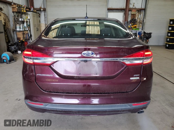 2017 Ford Fusion SE with VIN 3FA6P0HD0HR299617, listed as a Copart auction lot 54745165 with 124,594 mi miles and Clean title. Bid and sale history available at DreamBid. Image 6.