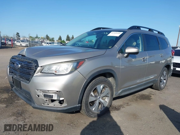 2019 Subaru Ascent Premium with VIN 4S4WMACD6K3459744, listed as a IAAI auction lot 41960104 with 123,401 mi miles and . Bid and sale history available at DreamBid. Image 14.
