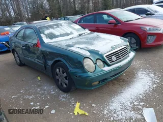 2002 Mercedes-Benz CLK 320/430 with VIN WDBLJ65G62T127659, listed as a IAAI auction lot 41298177 with 267,731 mi miles and . Bid and sale history available at carsss.com. Image 1.
