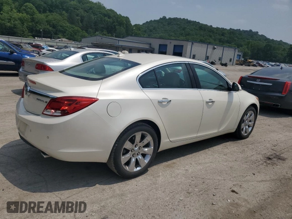 2013 Buick Regal Turbo Premium 1 с VIN 2G4GS5EV2D9182494, выставлен на аукционе Copart как лот 60567205 с пробегом 86 402 миль миль и Списание • Salvage title. История ставок и продаж доступна на DreamBid. Изображение 3.
