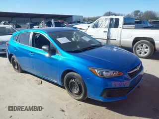 2023 Subaru Impreza with VIN 4S3GTAB68P3702475, listed as a IAAI auction lot 41206655 with 30,571 mi miles and . Bid and sale history available at DreamBid. Image 1.