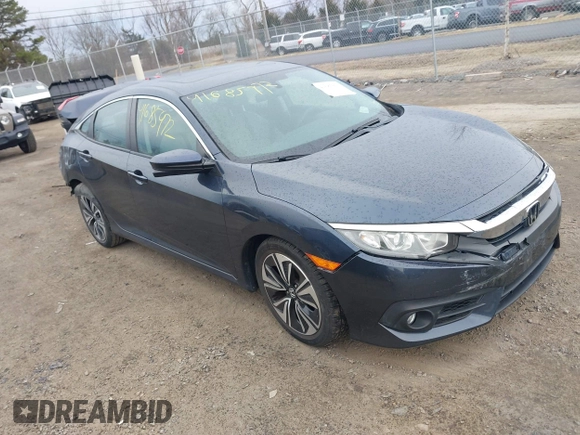 2017 Honda Civic Sedan EX-T with VIN 19XFC1F32HE203533, listed as a IAAI auction lot 41685972 with 93,985 mi miles. Bid and sale history available at carsss.com. Image 1.