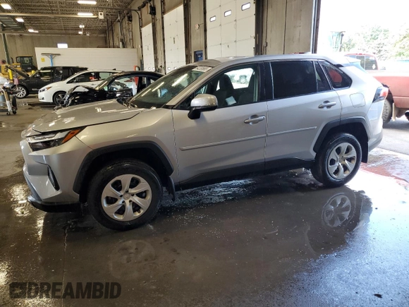 2023 Toyota RAV4 LE with VIN 2T3G1RFV2PC331995, listed as a Copart auction lot 64230665 with 22,595 mi miles and Salvage title. Bid and sale history available at DreamBid. Image 1.
