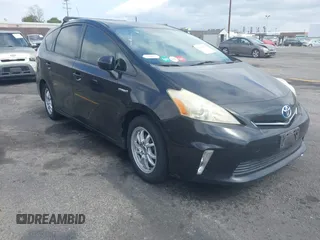 2012 Toyota Prius Two with VIN JTDZN3EU9C3055930, listed as a IAAI auction lot 42128337 with 157,139 mi miles and . Bid and sale history available at carsss.com. Image 1.
