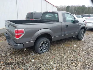 2011 Ford F-150 XL with VIN 1FTMF1CM7BFA31086, listed as a IAAI auction lot 41350553 with 158,430 mi miles. Bid and sale history available at carsss.com. Image 4.