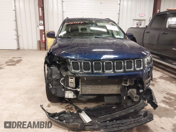 2020 Jeep Compass North z VIN 3C4NJDBB9LT124543, wystawiony jako IAAI lot #42323265 z przebiegiem 94 667 mil mil oraz . Historia ofert i sprzedaży dostępna na DreamBid. Obrazek 12.