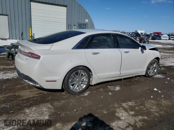 2015 Lincoln MKZ with VIN 3LN6L2GK8FR627120, listed as a Copart auction lot 45954315 with 103,930 mi miles and Salvage title. Bid and sale history available at DreamBid. Image 3.