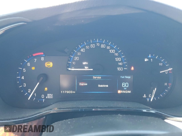 2014 Cadillac CTS RWD with VIN 1G6AP5SX3E0150427, listed as a Copart auction lot 56375665 with 117,903 mi miles and Salvage title. Bid and sale history available at DreamBid. Image 9.